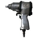 €€【中古】空研工業 エアインパクトレンチ (本体のみ) KW-14HP シルバー Bランク