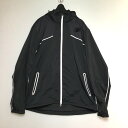 ◎◎【中古】NEW BALANCE ニュー・バランス ウインドブレーカー ナイロンジャケット アウター フーディ 012-7120001 ブラック Bランク