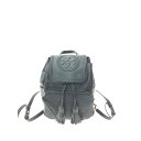 ▼▼【中古】TORY BURCH トリーバーチ レディース リュック タッセル チェーン レザー 10005608 ブラック Cランク|詳細画像