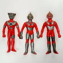 ☆☆【中古】 BANDAI ソフビ キングザウルスシリーズ ウルトラマン シンマン マオトラ 3体セット Cランク