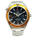◆◆【中古】OMEGA オメガ シーマスター プラネットオーシャン 腕時計 自動巻き 2209.50 ブラック x オレンジ Aランク