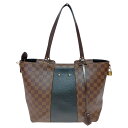 ◎◎【中古】LOUIS VUITTON ルイヴィトン ダミエ ジャージー トートバッグ N44023 ノワール ストラップ付 Cランク