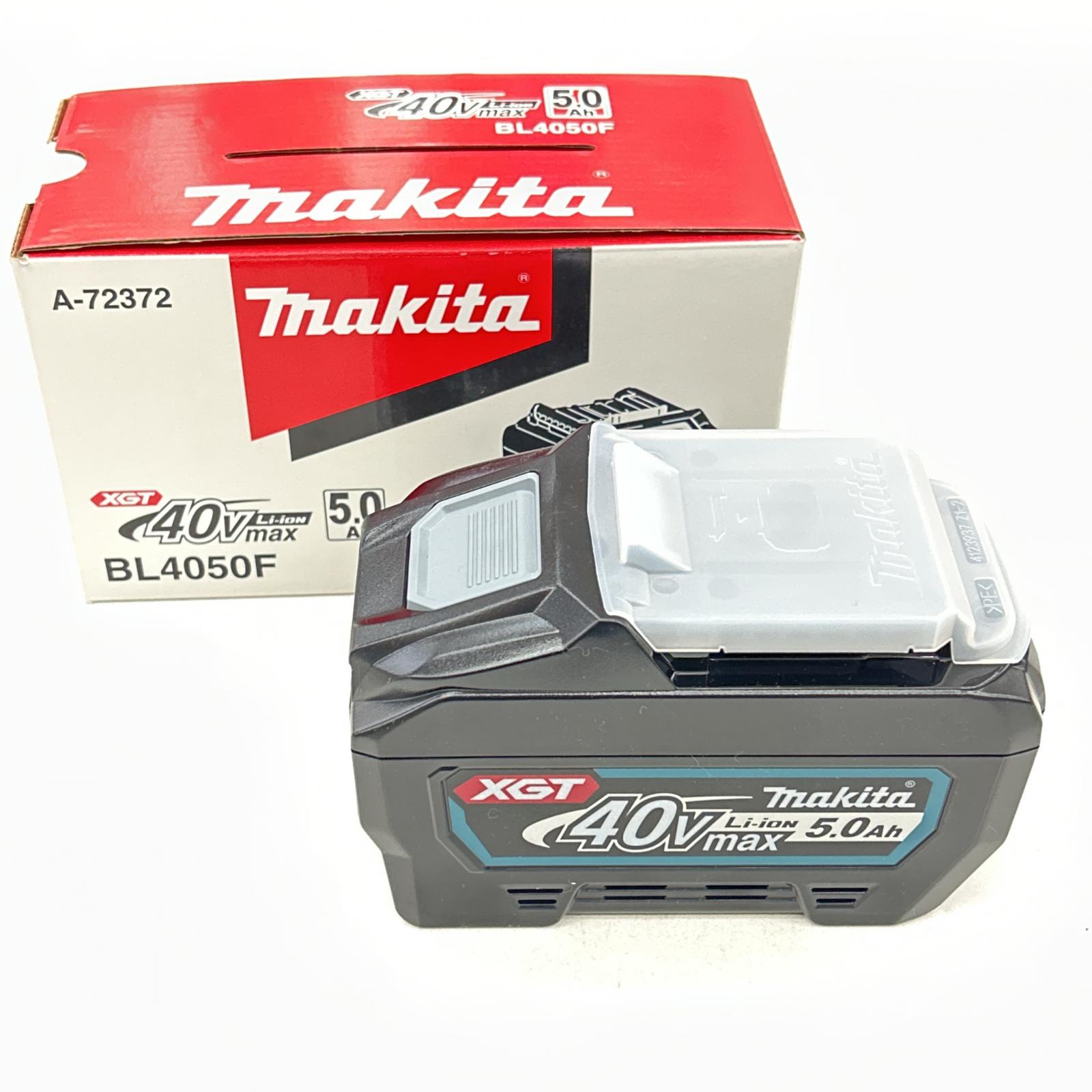 ▼▼【中古】MAKITA マキタ バッテリー 40v 5.0Ah PSEマーク有 BL4050F ブラック Sランク