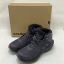 ▲▲【中古】SALOMON サロモン トレッキングシューズ 登山靴 サイズ 24cm ブラック ELIXIR TOUR MID WP W L47578000 新...