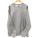 □□【中古】Carhartt カーハート スウェット トレーナー 古着 前ガゼット 90s グレー Cランク