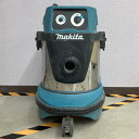 【中古】MAKITA マキタ 発送不可 集塵機 ホース・パイプ・ノズル無し コード式 100v 乾湿両用 VC2200 グリーン Cランク