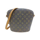 ◎◎【中古】LOUIS VUITTON ルイヴィトン モノグラム ドルーオ ショルダーバッグ M51290 ブラウン Cランク