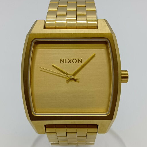 ◎◎【中古】NIXON ニクソン アナログ 腕時計 THE TIME TRACKER McFLY クォーツ メンズ 本体のみ ゴールド Bランク ◎◎【中古】NIXON ニクソン アナログ 腕時計 THE TIME TRACKER McFLY クォーツ メンズ 本体のみ ゴールド Bランク