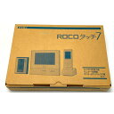 ☆☆【中古】アイホン ROCOタッチ7 テレビドアホン WJ-45 7型ワイド親機(電源直結式)/ワイヤレス子機1台/カメラ付玄関子機1台 セット 未使用品 S...