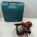 κκ【中古】MAKITA マキタ エアツール エア釘打ち 高圧 AN911H レッド Cランク