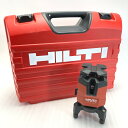 ☆☆【中古】Hilti ヒルティ レーザー墨出し器 PM 40-MG レッド 三脚・受光器・ケース付き 工具 Bランク