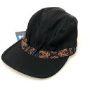 □□【中古】KAVU 帽子 シンセティックキャップ Svnthetic Strapcap SIZE M ブラック Aランク