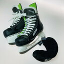 ◎◎【中古】Bauer バウアー アイスホッケー シューズ 靴 25.5cm ブレードカバー付 未研ぎ Bランク