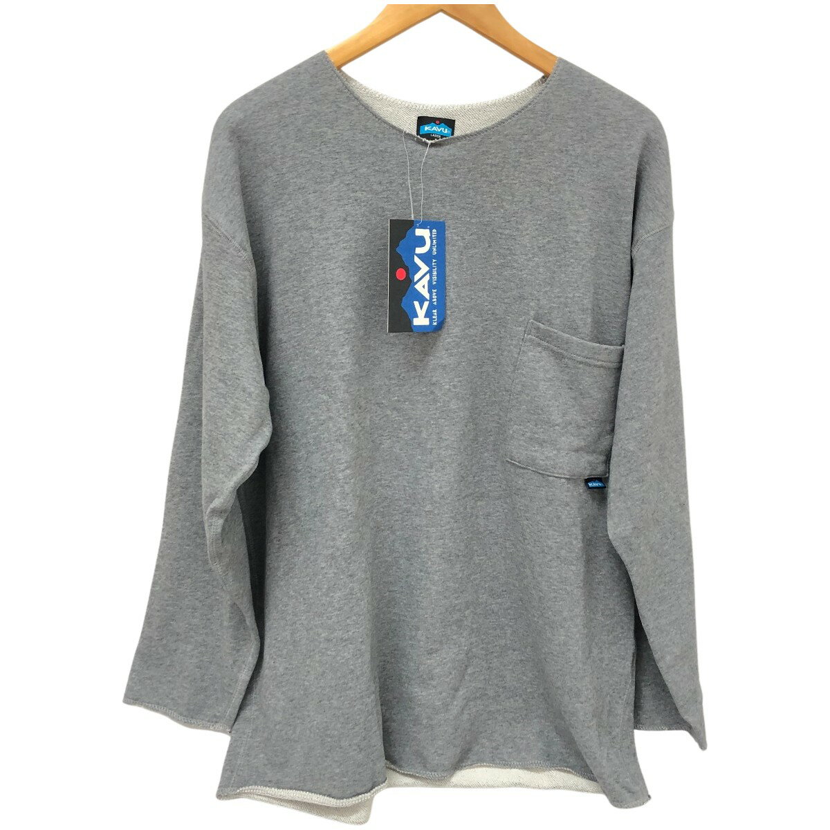 □□【中古】KAVU スウェット エフエルロック SIZE L 19823009023003 グレー Aランク(4)