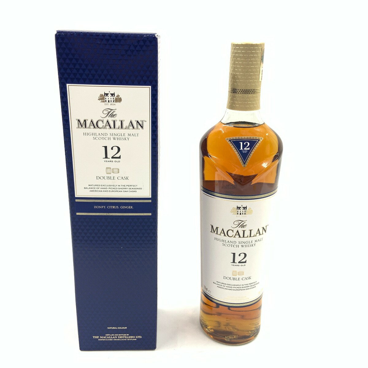 〇〇【中古】The MACALLAN マッカラン 12年 ウイスキー ハイランド シングル モルト スコッチウィスキ..