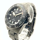 〇〇【中古】SEIKO セイコー PROSPEX プロスペックス ダイバースキューバ ソーラー クォーツ 腕時計 SBDJ063 V157-00A0 ブラック Aランク