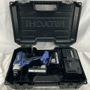 【中古】HITACHI 日立 インパクトドライバ HITACHI FWH14DGL充電器・充電池2個・ケース付 FWH14DGL パープル Bランク