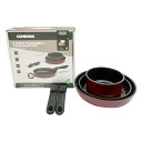 ◆◆【中古】COMBEKK COMBEKK STACKABLE COOKWARE 5Pセット 鍋・フライパンセット Aランク