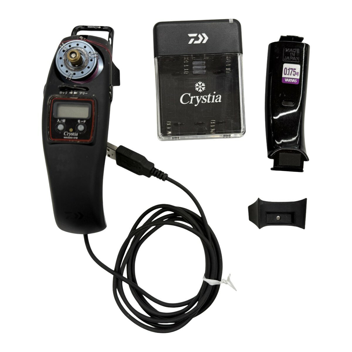 σσ【中古】DAIWA ダイワ クリスティアCR3 程度B 外部電源アルミスプールバッテリーケース付きA Bランク