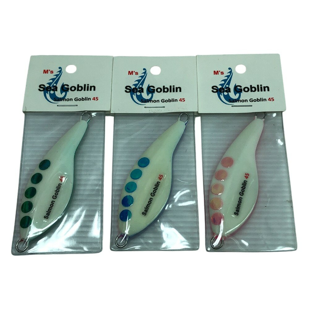 Sea Goblin Salmon Goblin 55 ルアー 3色セット Sea Goblin Salmon Goblin 55 ルアー 3色セット Sea Goblin