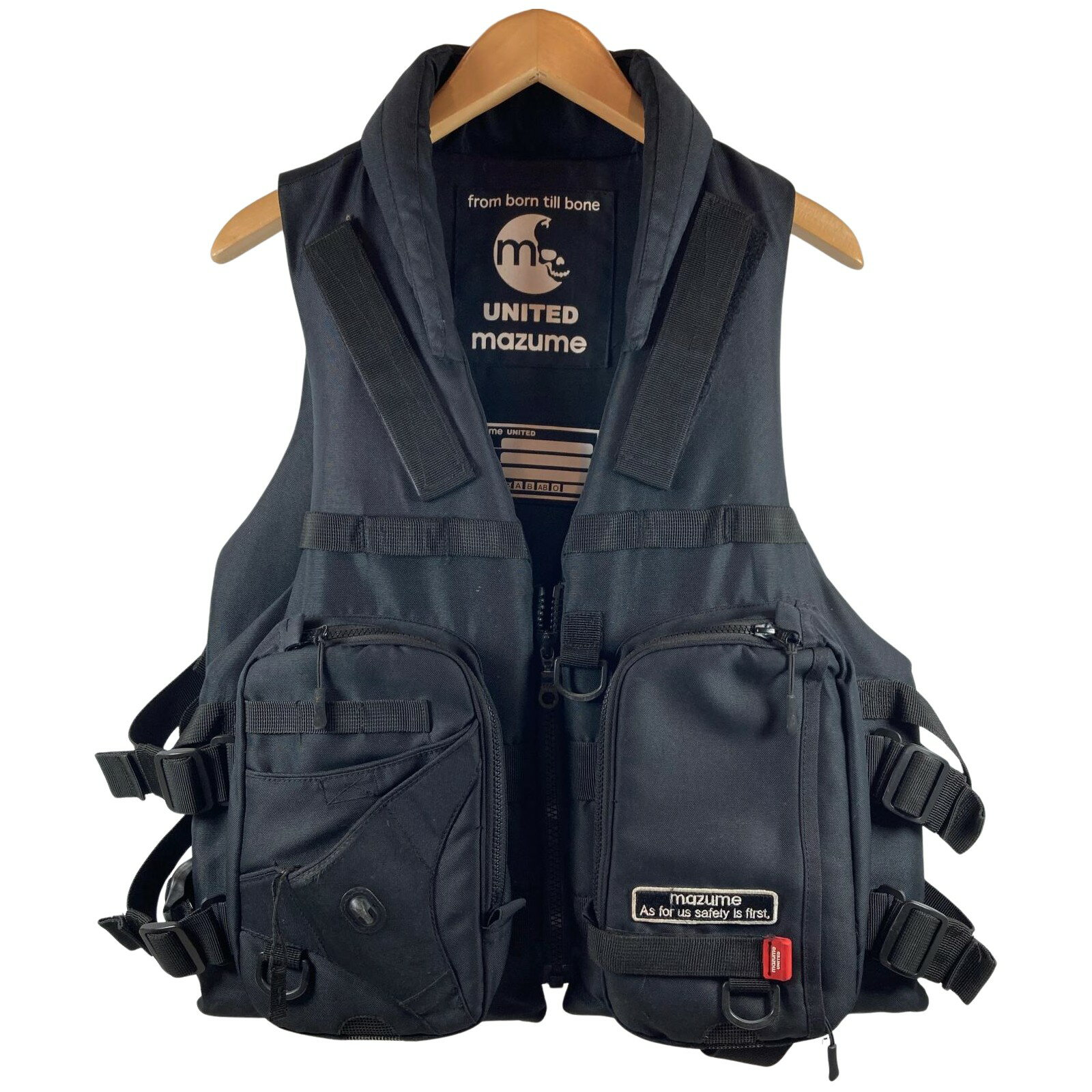 ττ【中古】mazume マズメ ライフジャケット UNITED MAZUME Bランク