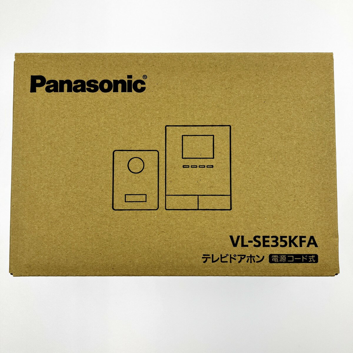 ▽▽【中古】Panasonic パナソニック テレビドアホン 電源コード式 VL-SE35KFA 開封未使用品 Sランク