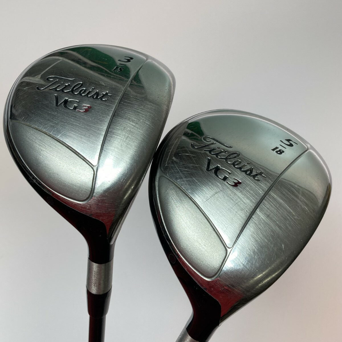 ◎◎【中古】Titleist タイトリスト VG3 3FW 5FW フェアウェイウッド 2本セット Motore F SR Cランク