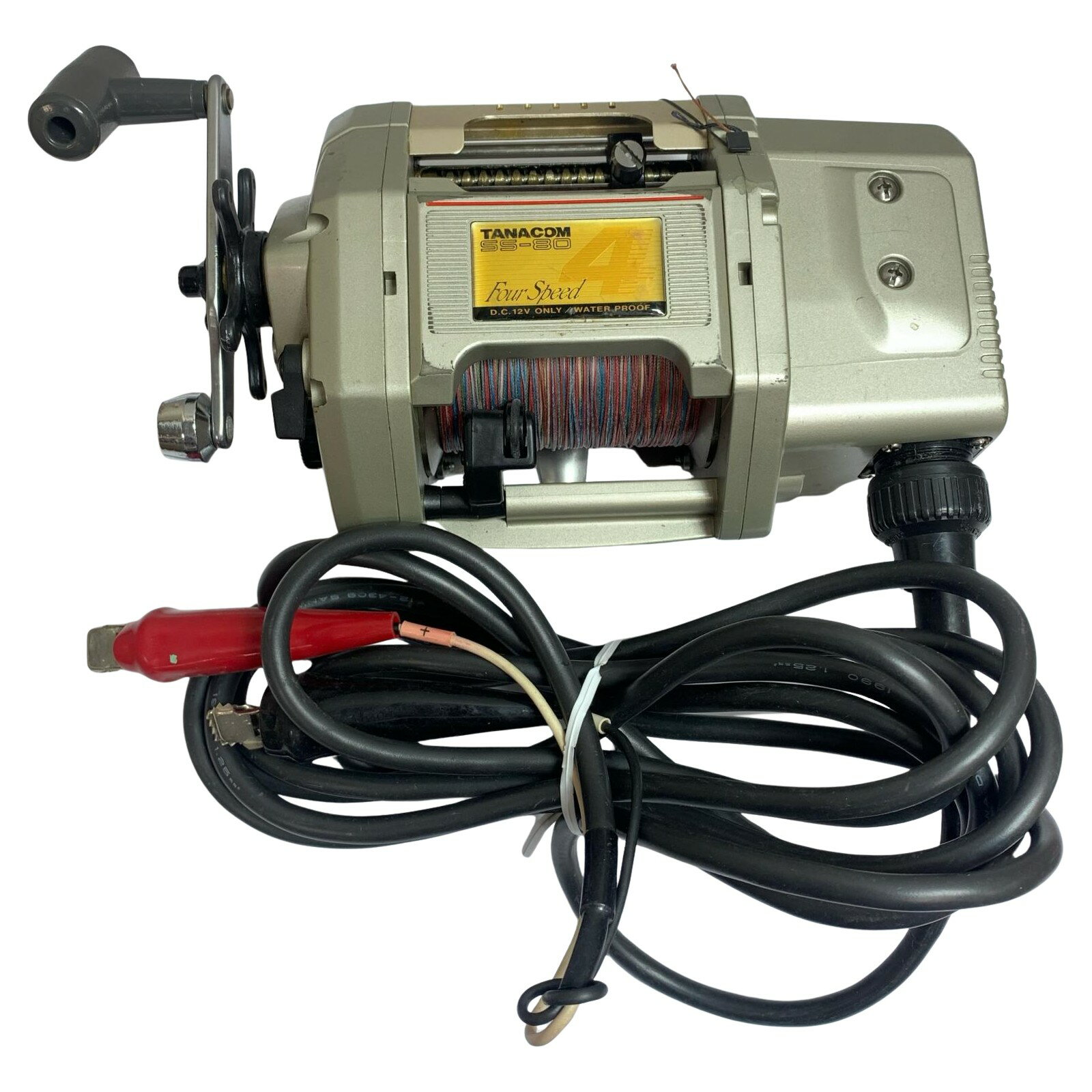 ★★【中古】DAIWA ダイワ パワフルタナコン SS-80 4スピード ケーブル付　電動リール 電源コード付 Cランク