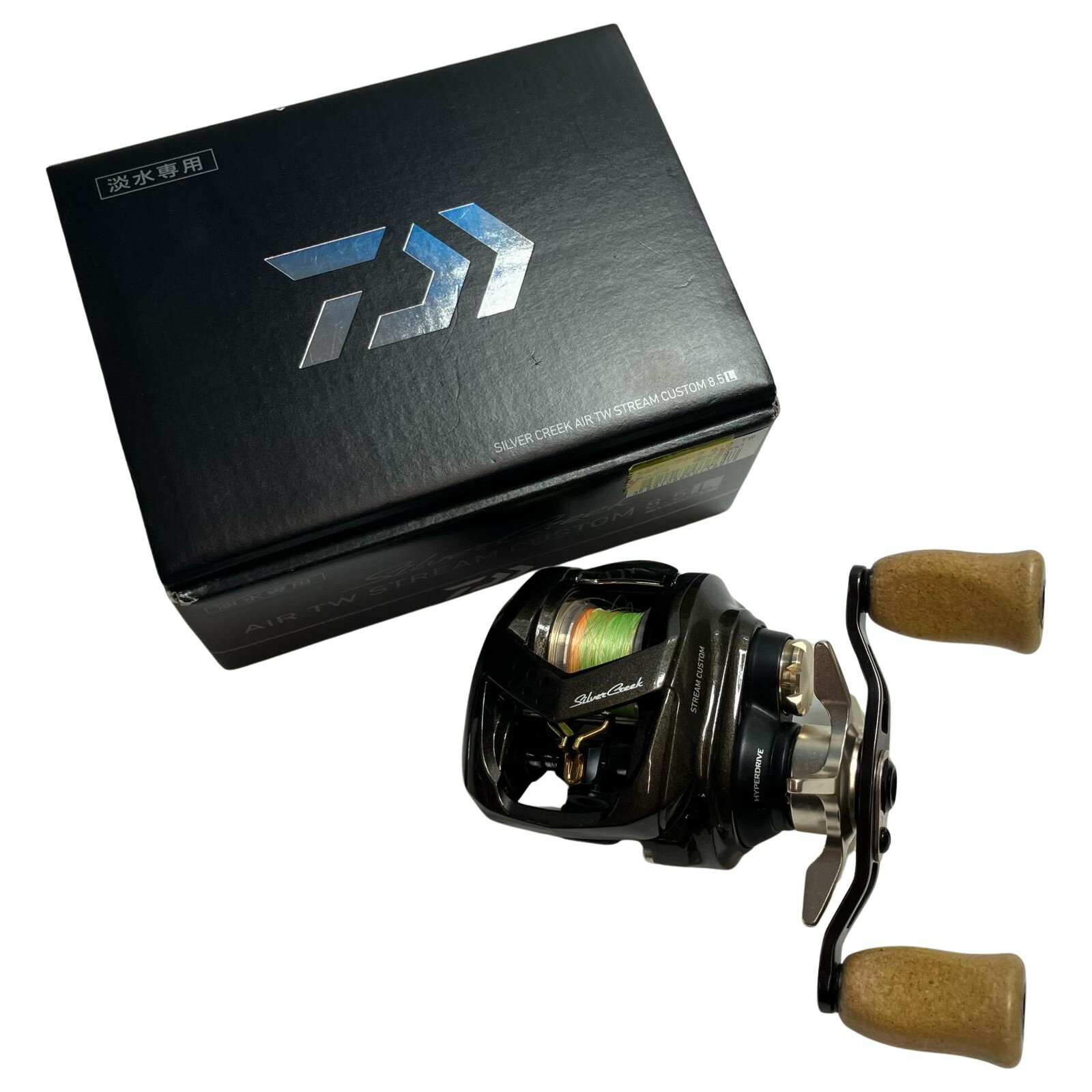 【中古】DAIWA ダイワ ベイトリール AIR TW STREAM CUSTOM 8.5 Aランク