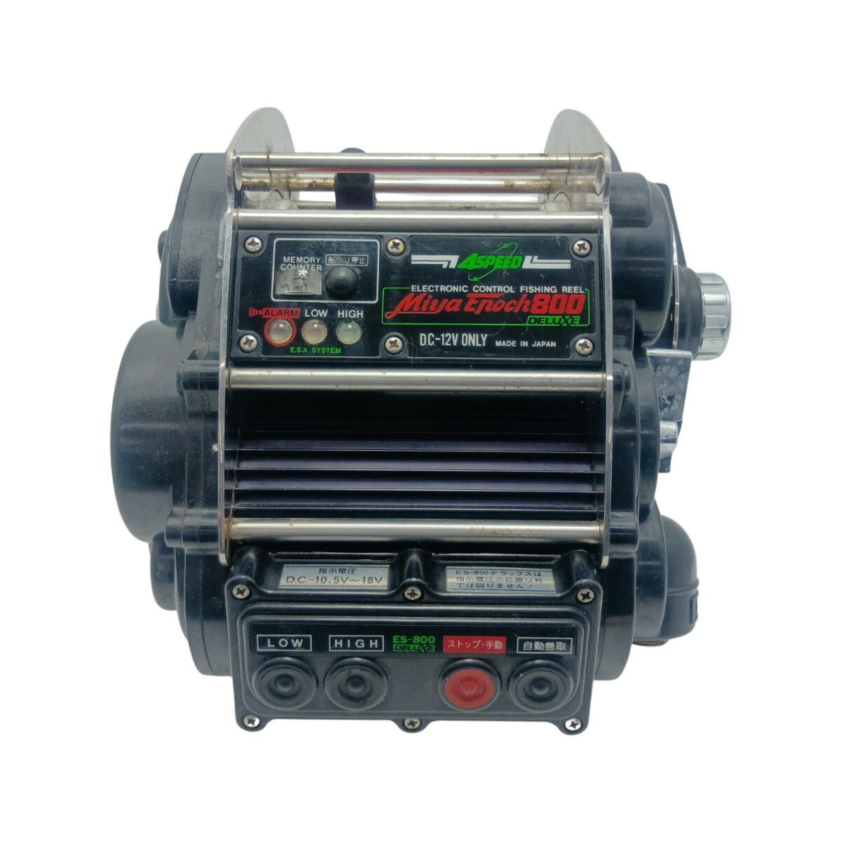 【中古】Miya Epoch 電動リール　800デラックス 程度C 本体のみ Cランク