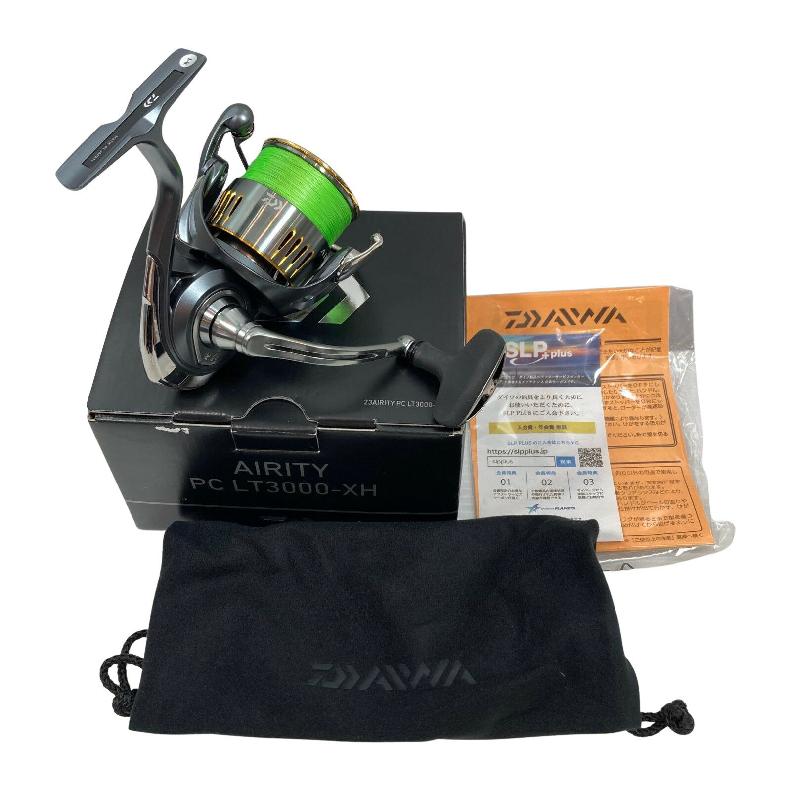 ττ【中古】DAIWA ダイワ スピニングリール 23エアリティ PC LT3000-XH 00061135 Aランク