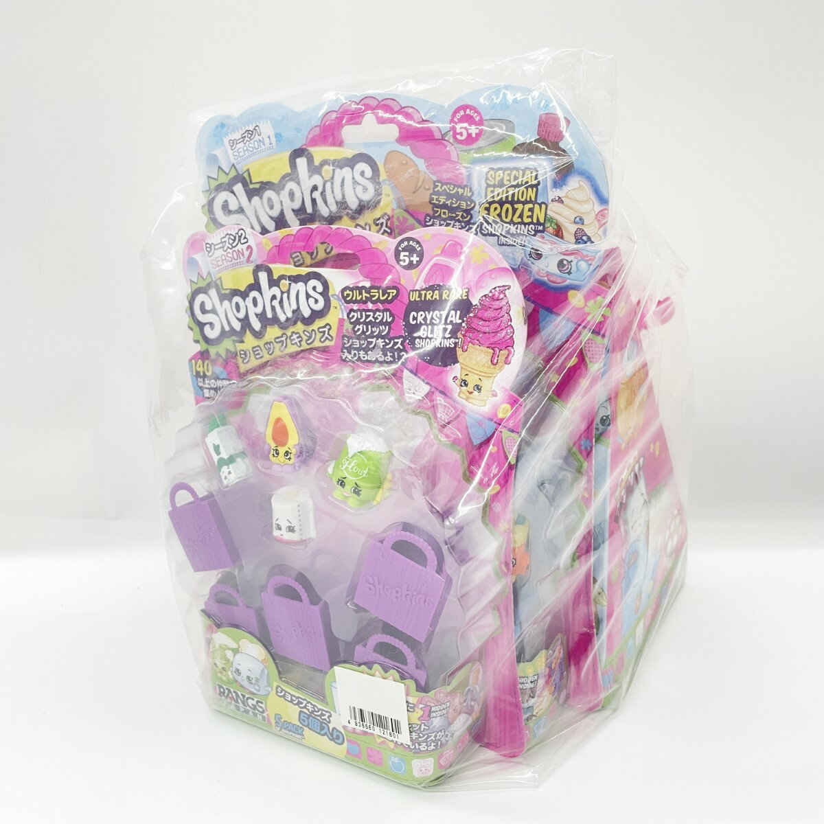 〇〇【中古】 ショップキンズ 5個入り 12個入り ショッピングカートセット Nランク