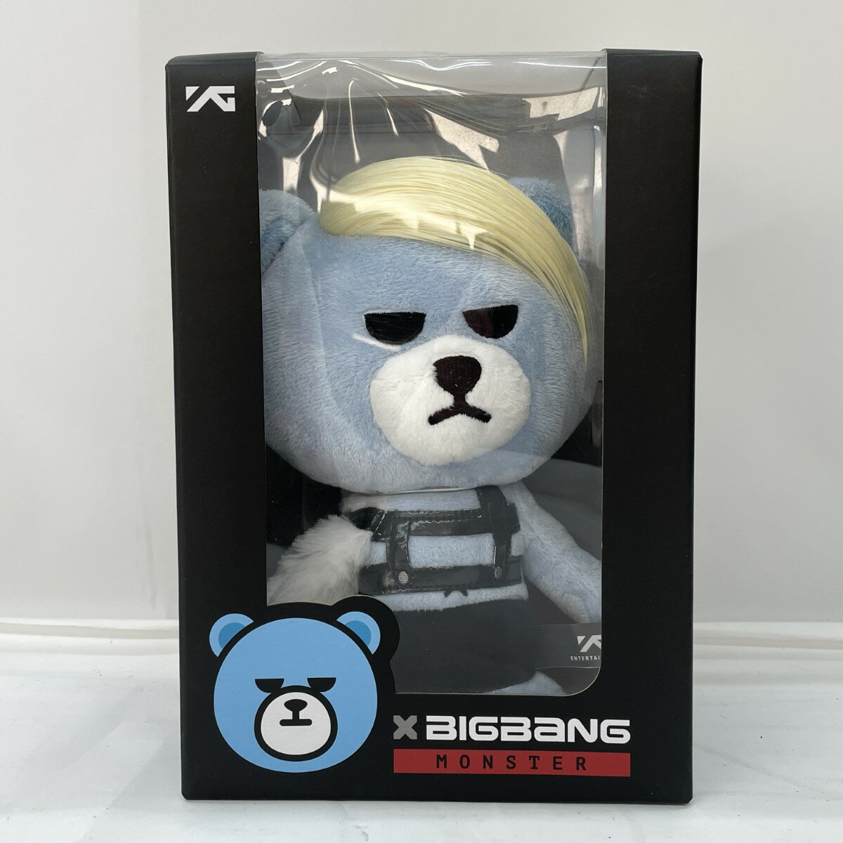 〇〇【中古】 ぬいぐるみ クランクベア KRUNK×BIGBANG MONSTER D-LITE テソン Aランク