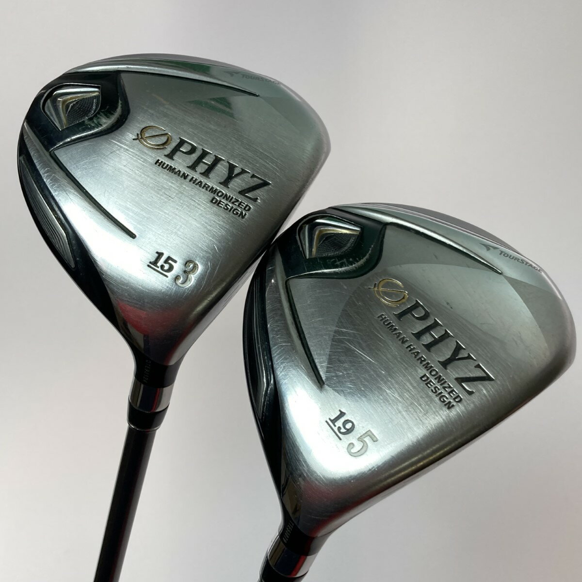 ◎◎【中古】Bridgestone ブリヂストン PHYZ ファイズ 3FW 5FW フェアウェイウッド 2本セット PZ-501W R Cランク