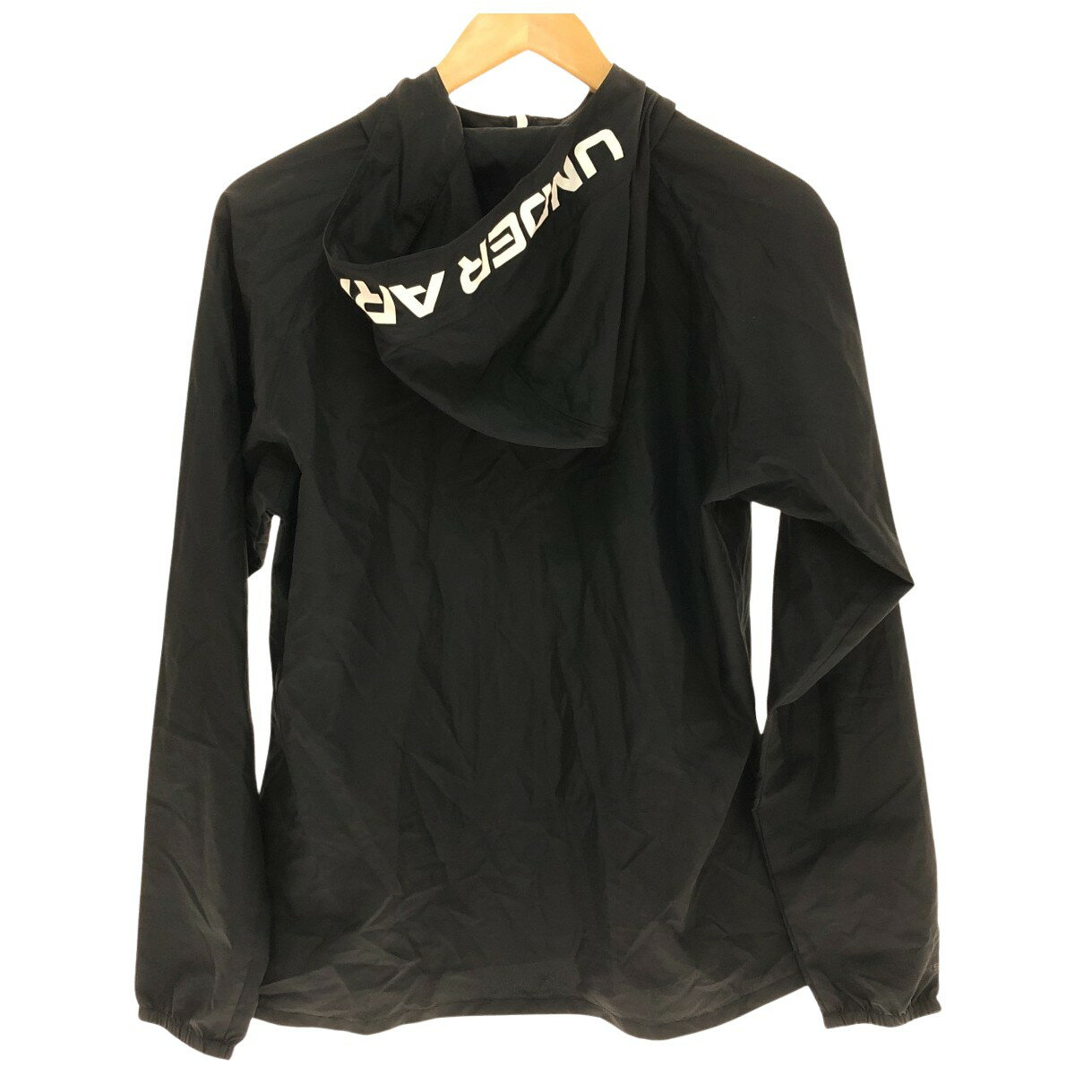 □□【中古】UNDER ARMOUR アンダーアーマー セットアップ ウィンドブレーカー上下 SIZE XL 1357904 ブラック Bランク