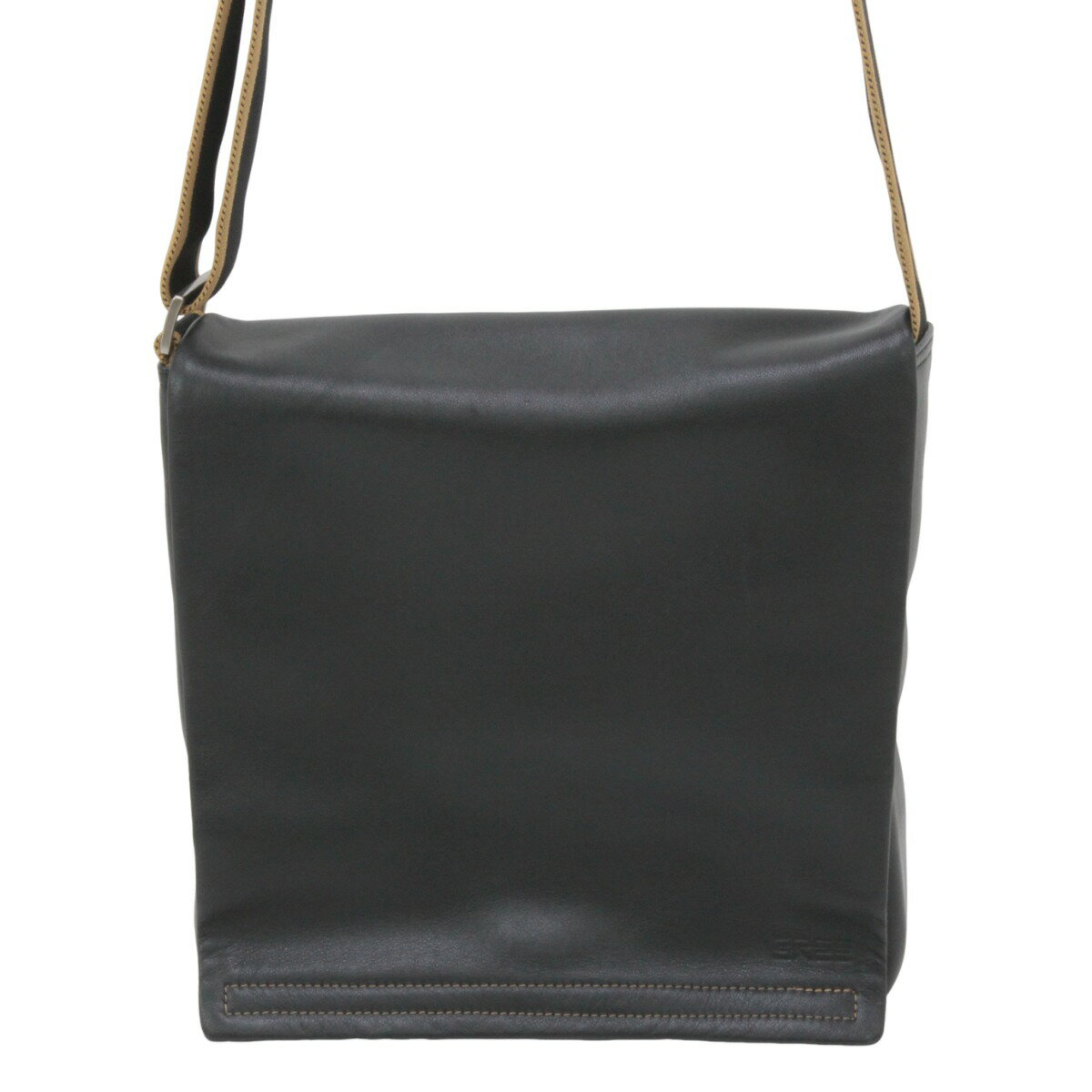 $$【中古】BREE ブリ ショルダーバッグ ブラック Bランク