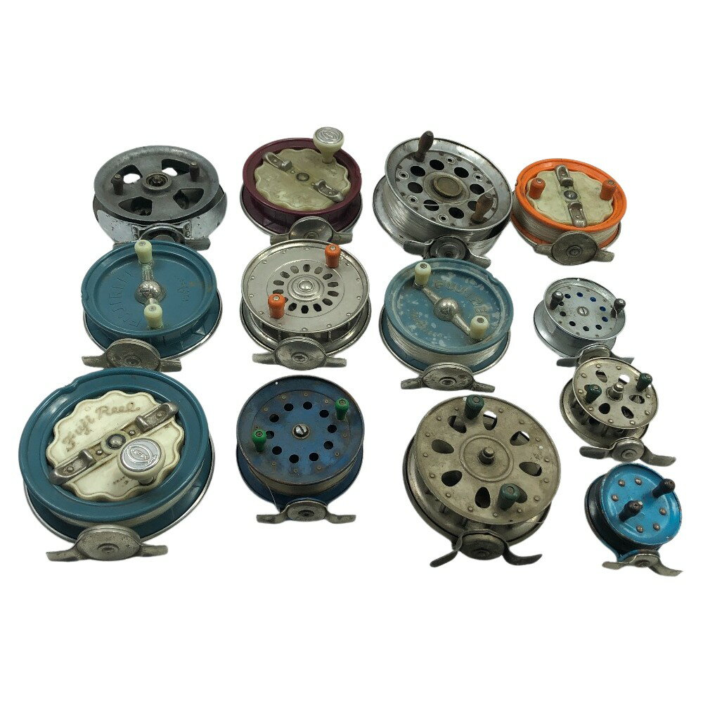 ΣΣ【中古】FUJI 富士工業 フジリール タイコリール 落とし込みリール 13個まとめ Cランク(4)