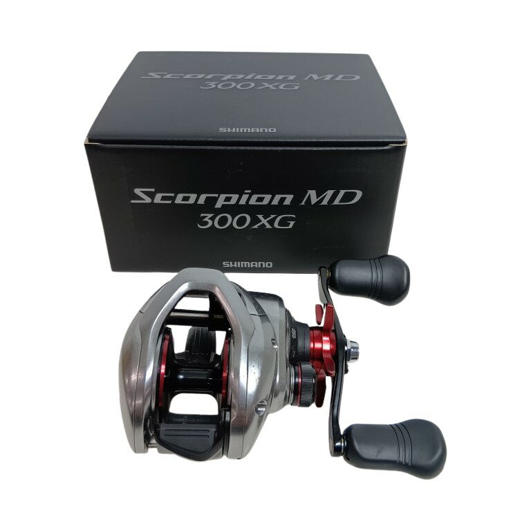 【中古】SHIMANO シマノ 釣り用品 リール ベイトリール 043573 21スコーピオンMD 300XG キズ有 程度C B..