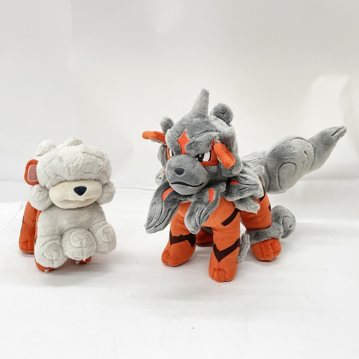 〇〇【中古】 ポケットモンスター ヒスイガーディ ヒスイウインディ ポケモンセンター限定 ぬいぐるみ ..