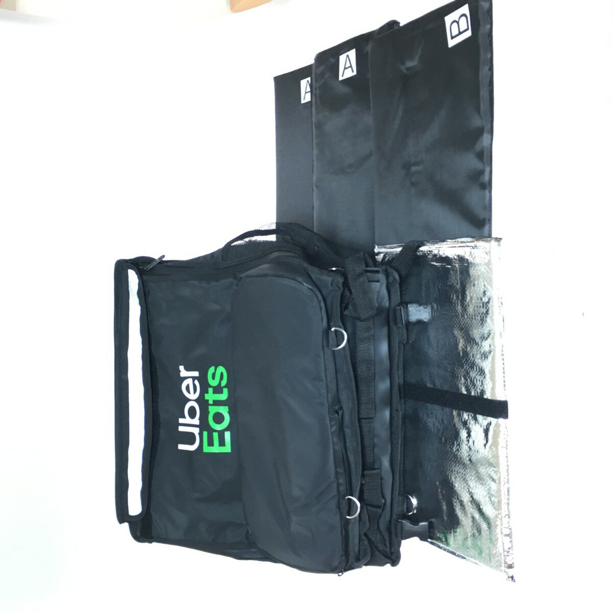 ◎◎【中古】 uber eats ウーバーイーツ 配達用　リュック バックパック 保冷バッグ 配達用バッグ。 Bランク