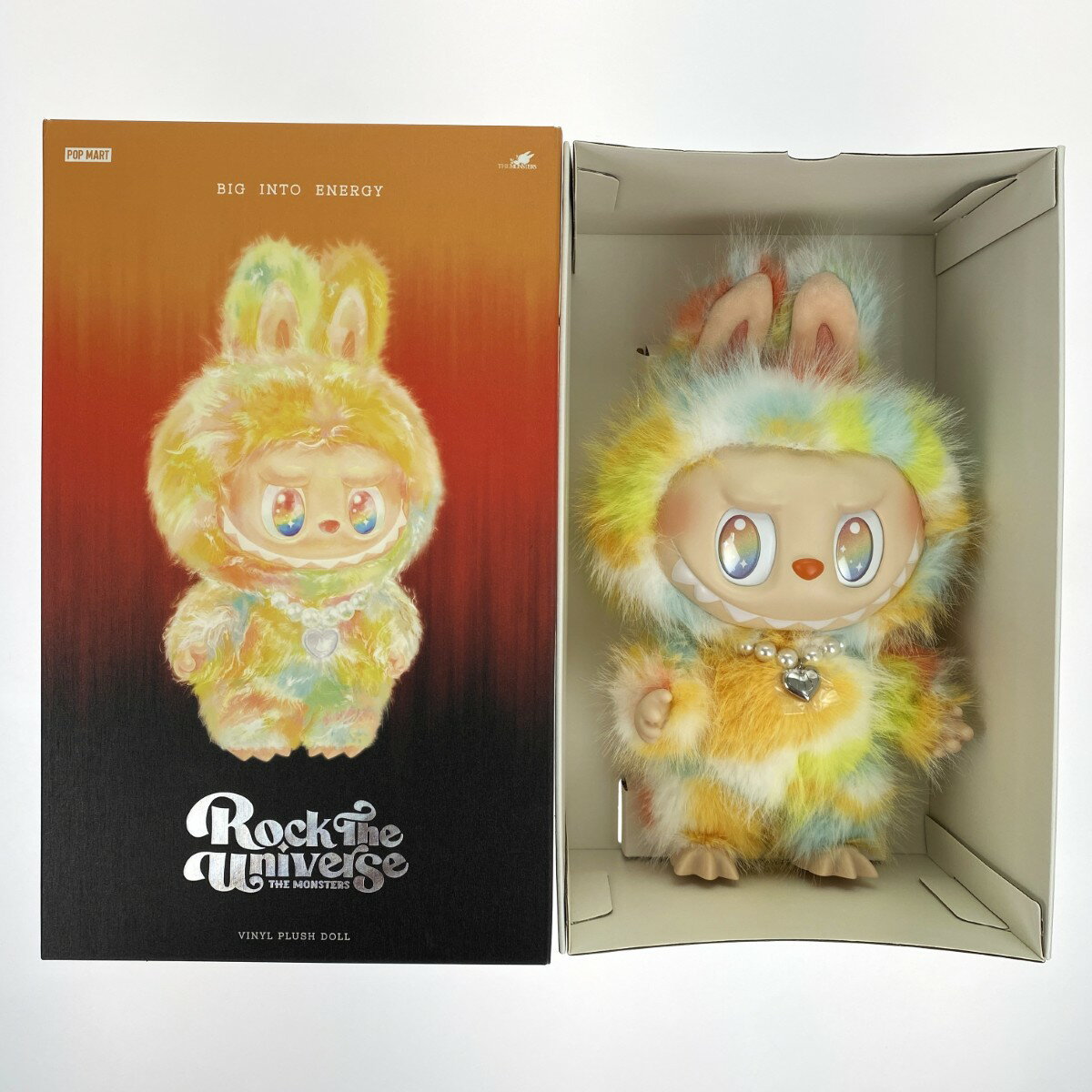##【中古】POP MART THE MONSTERS Big into Energy シリーズ ROCK THE UNIVERSE ぬいぐるみ Aランク