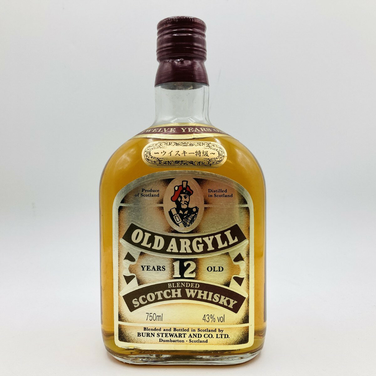 ◎◎【中古】 OLD ARGYLL オールド アーガイル 12年 ウイスキー スコッチ 750ml 43% Sランク 未開栓