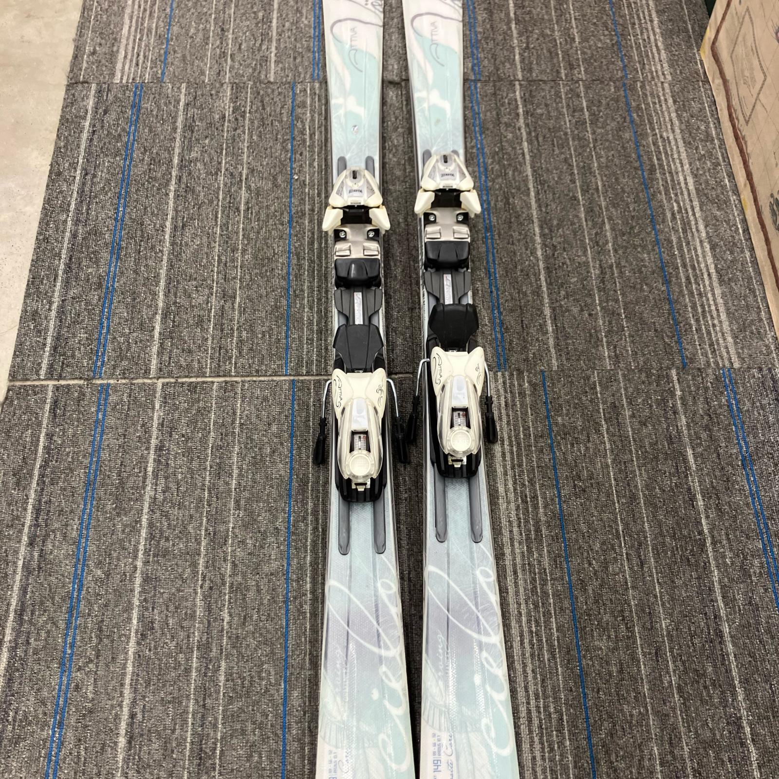【中古】VOLKL フォルクル スキー VOLKL 163cm グレー×ホワイト Bランク
