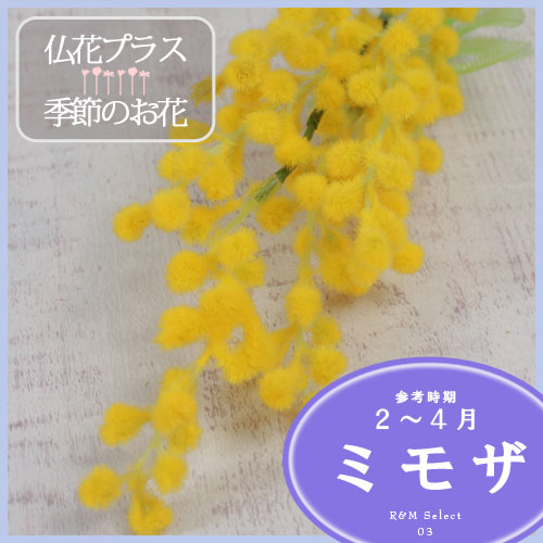 Rakuten - ミモザ 造花 仏壇 お供え 【5,000円以上送料無料】