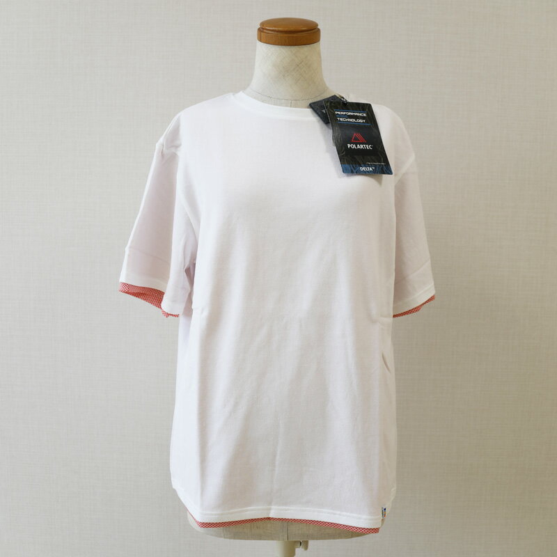 樂天商城 - CITERA 日本製 made in Japan メンズファッション 男女兼用 メンズTシャツ スポーツウエア 機能的 白 シテラ 機能性Tシャツ 日本製 フェザーコットン POLARTEC 二重 半袖Tシャツ 紳士カジュアル