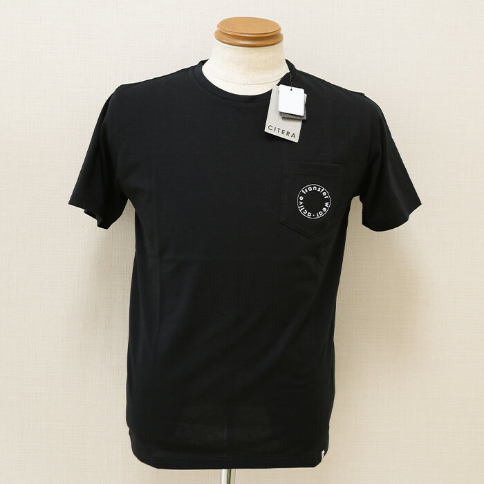 樂天商城 - 送料無料 CITERA シテラ 胸ポケット シンプル Tシャツ 日本製 made in Japan 綿 ポリエステル 半袖Tシャツ 半袖 メンズファッション 男女兼用 メンズTシャツ カジュアル 紳士 トップス 白 黒 シンプルデザイン ポケット ワンポイント綿50％ ポリエステル50％