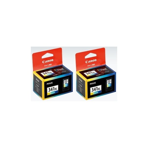 BC-341XL　CANON　インクカートリッジ　純正品　2個セット　5214B001