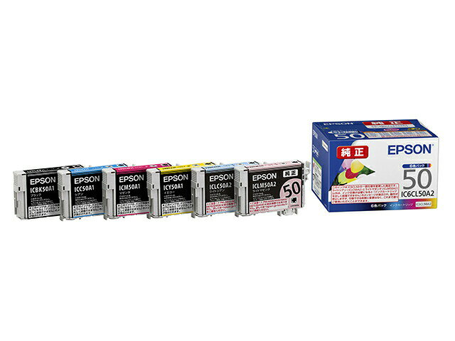 Rakuten - IC6CL50A2　EPSON　インクカートリッジ　純正品　ふうせん　JAN　4988617452831　エプソン