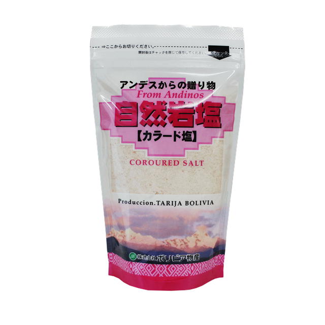 ボリビア産岩塩（食用）500g