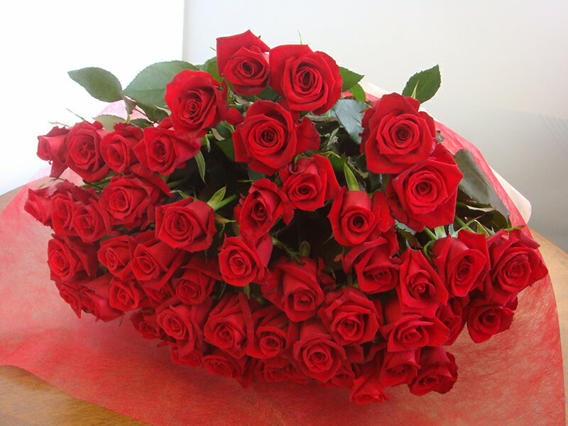 バラ 花束（50本 6,980円～ ※108本まで対応可能）